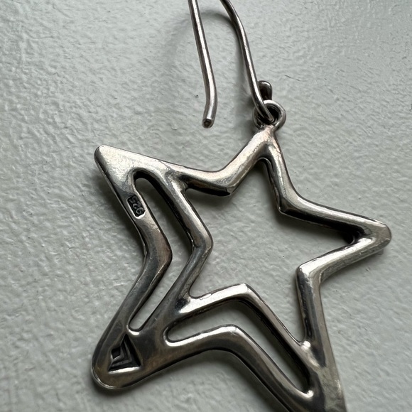 Silpada Star Earrings - Picture 2 of 3